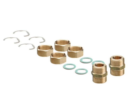 KIT COLLEGAMENTO PER TWIN SOLAR SYSTEM SLIM DN20 X 1   TIEMME RACCORDERIE SPA