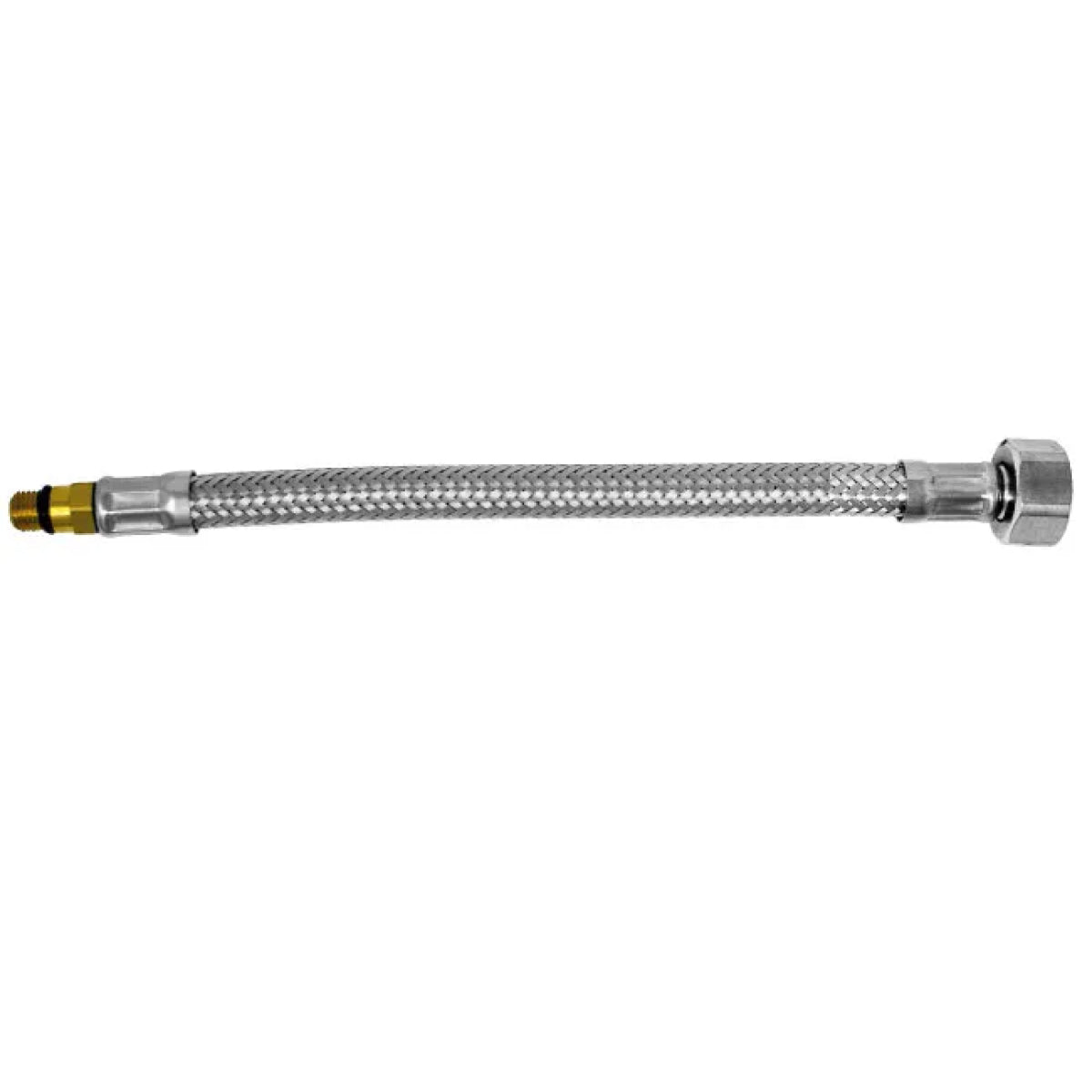 FLESSIBILE ACCIAIO INOX PER MONOFORO M.10 F.3/8 M.10X1 CM 35