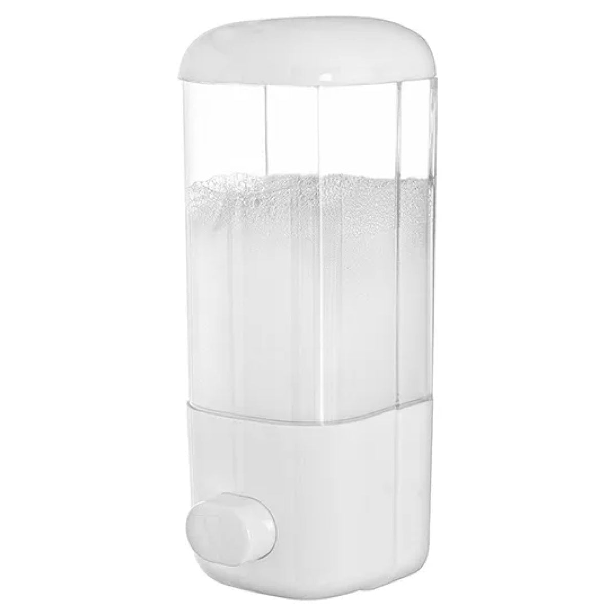 DISPENSER A MURO DIM. CM(LXPXH):8,5X8,5X22  BIANCO  Idroweb