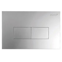 PLACCA 2 TASTI MODELLO ECO 28 CROMATA   PUCCIPLAST Srl