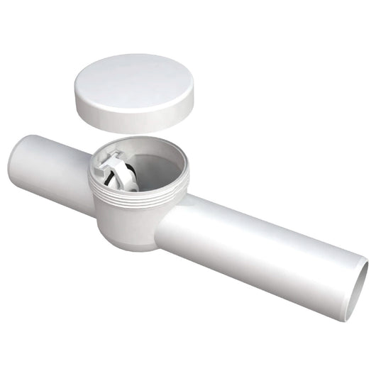 VALVOLA ANTIRIFLUSSO MASCHIO MASCHIO IN ABS CANOTTO BIANCO ø40 MM   BONOMINI S.R.L.