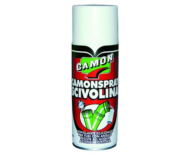 Scivolante spray per tubi e raccordi in pp e pvc  400 gr  Camon srl