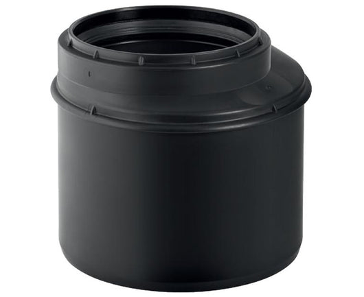 RIDUZIONE ECCENTRICA CORTA MASCHIO FEMMINA AD INNESTO IN PP CON GUARNIZIONE SERIE SILENT 110 M/ 90 F   GEBERIT