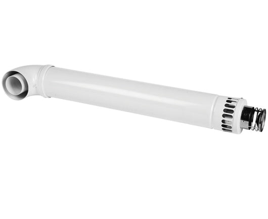 KIT FUMI CON TUBO E CURVA COASSIALE PER SCALDABAGNO USO INTERNO Ø60/100   RINNAI ITALIA S.R.L.