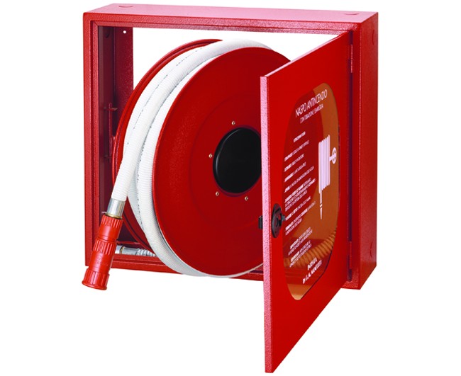 Cassetta naspo uni25 a parete serie airone evo  20 mt  R.m. manfredi snc di manfredi