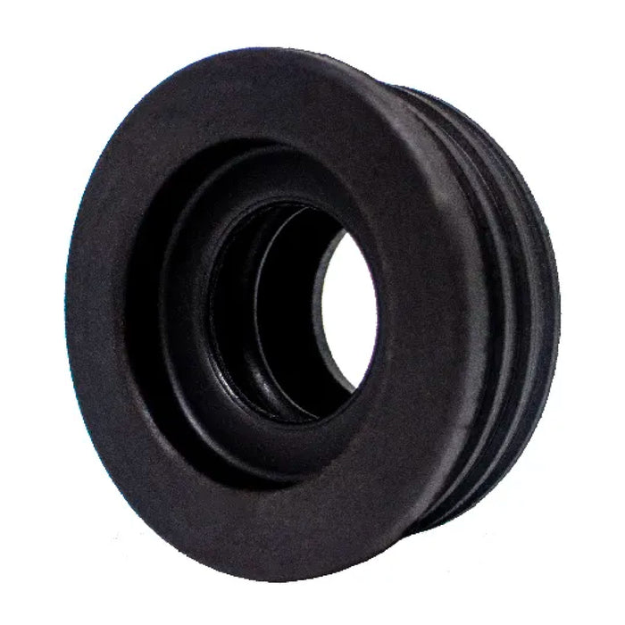 MORSETTO IN GOMMA NERA ø50x26/30