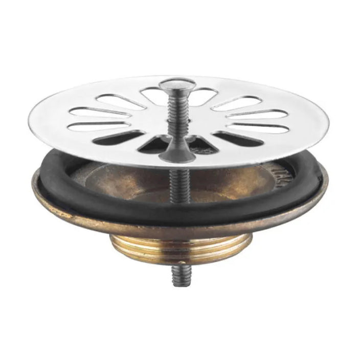 PILETTA DOCCIA GRIGLIATA IN OTTONE 11/4   ANGELETTI