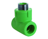 RACCORDO A TEE FILETTATO MASCHIO POLIPROPILENE ø25x3/4   PRANDELLI