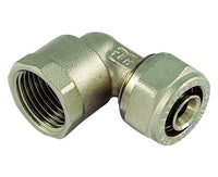 RACCORDO CURVO FEMMINA PER TUBO MULTISTRATO MODELLO AL-COBRAPEX 1 ø32   TIEMME RACCORDERIE SPA