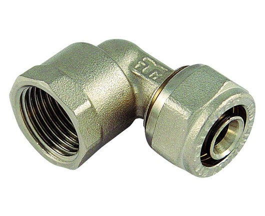 RACCORDO CURVO FEMMINA PER TUBO MULTISTRATO MODELLO AL-COBRAPEX 1 ø32   TIEMME RACCORDERIE SPA