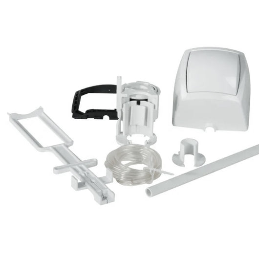 COMANDO PNEUMATICO DI RISCIACQUO ESTERNO A PARETE BIANCO   GEBERIT