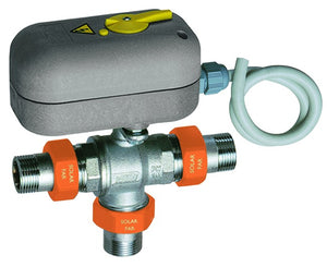 VALVOLA DI ZONA 3 VIE DEVIATRICE PER PANNELLI SOLARI 3/4   FAR RUBINETTERIE