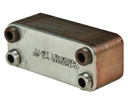 SCAMBIATORE SALDOBRASATO PER USO GENERICO IN ACCIAIO INOX 316L PIASTRE 34   ZILMET SPA