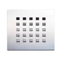 GRIGLIA INOX PER PIATTI DOCCIA IN ECO-STONE    CERAMICA ALTHEA