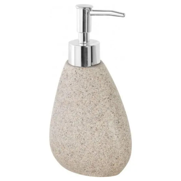 DOSASAPONE IN POLIRESINA MODELLO STONE DIM.CM (LXHXP):10X10X15 GRIGIO   Idroweb