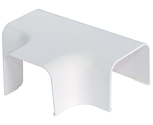 CURVA A T RIDOTTA PER CONDIZIONAMENTO IN PVC 90x65 MM   VECAM-CO S.P.A