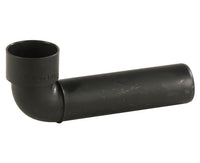 CURVA TECNICA LUNGA 90  ° AD INNESTO IN PP CON GUARNIZIONE SERIE SILENT  EE ¸40/46   GEBERIT