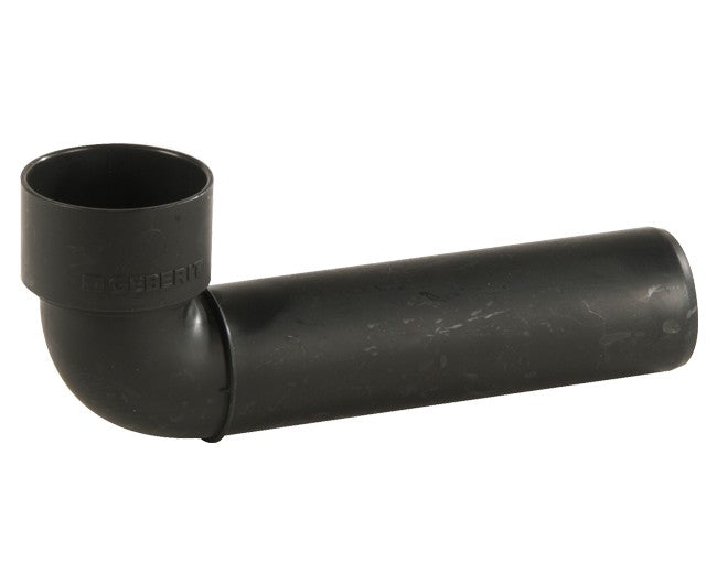 CURVA TECNICA LUNGA 90  ° AD INNESTO IN PP CON GUARNIZIONE SERIE SILENT  EE ¸40/46   GEBERIT