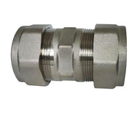 RACCORDO DIRITTO DOPPIO IN OTTONE 3/4   PETTINAROLI