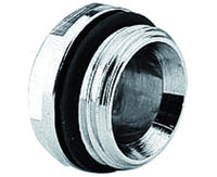 TAPPO MASCHIO IN OTTONE CROMATO PER CHIUSURA COLLETTORI 3/4   ARTECLIMA S.R.L.