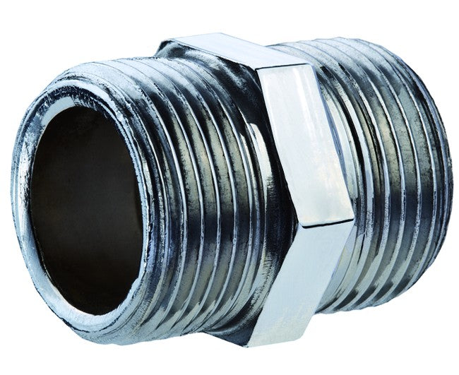 RACCORDO DIRITTO INTERMEDIO MASCHIO/MASCHIO IN ACCIAIO ZINCATO 3/4