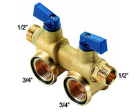 COLLETTORE MODULARE PER SANITARI IN OTTONE MODELLO TOTEM 1x1   TIEMME RACCORDERIE SPA