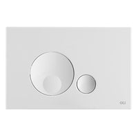 PLACCA 2 TASTI MODELLO GLOBE BIANCA   OLIVER INTERNATIONAL S.R.L.