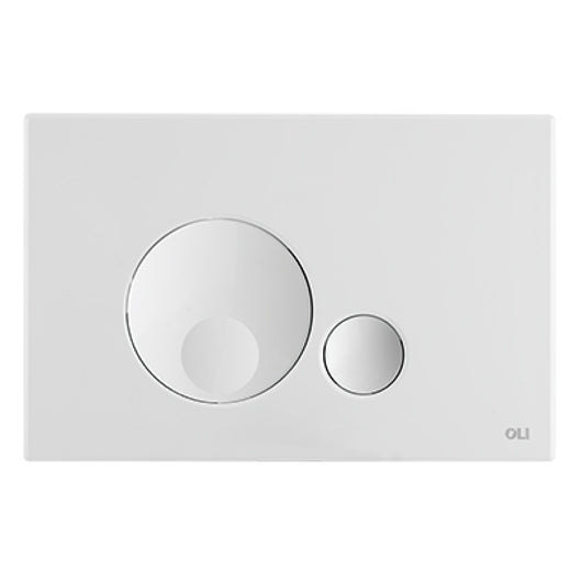 PLACCA 2 TASTI MODELLO GLOBE BIANCA   OLIVER INTERNATIONAL S.R.L.