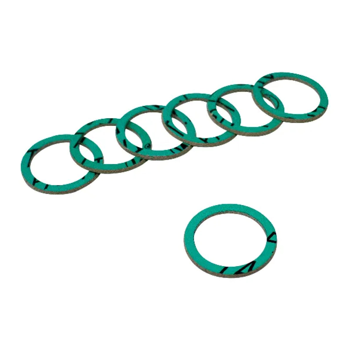 GUARNIZIONE ESENTE AMIANTO PER GAS METANO 1 MM 30X24   Idroweb