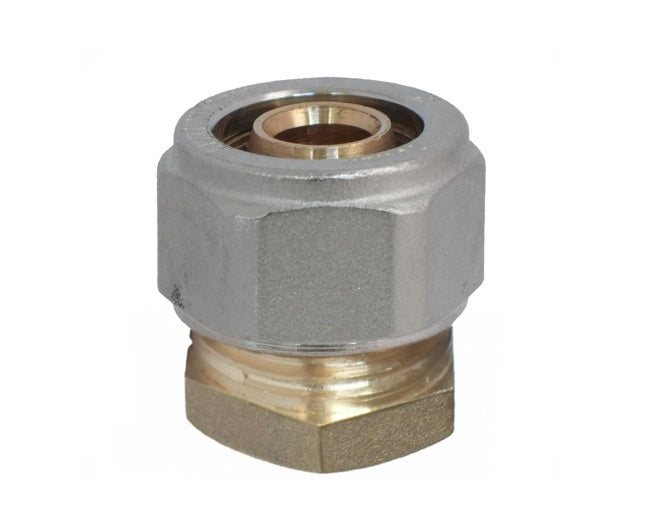 TAPPO PER TUBO MULTISTRATO IN OTTONE PER COLLAUDO IMPIANTI ø16X2   PETTINAROLI