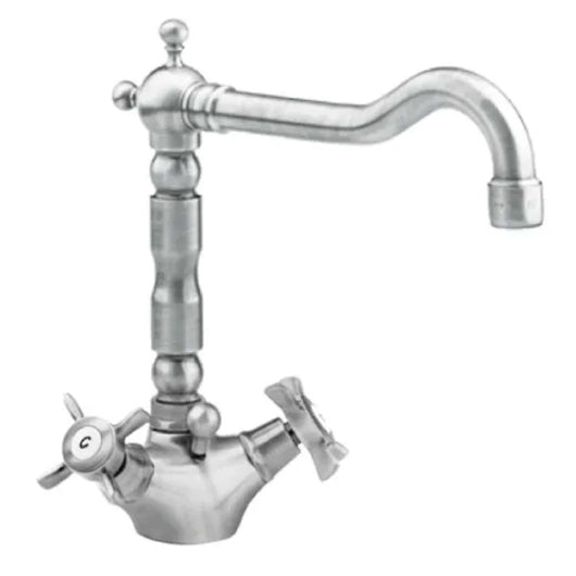 RUBINETTO LAVABO MONOFORO SERIE ORIENTES CROMATO SCARICO 11/4   RUBINETTERIE EURORAMA S.P.A.