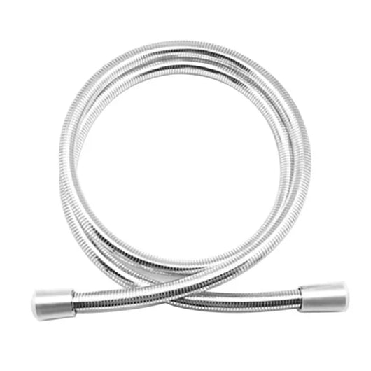 LACCIO DOCCIA FLESSIBILE IN PVC CON DOPPIO ATTACCO CONICO SILVER METALLIC CM 150   PARIGI S.P.A.