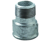 RACCORDO RIDOTTO MASCHIO FEMMINA IN GHISA MALLEABILE ZINCATO 1   GEORG FISHER