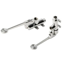 RUBINETTO A PEDALE A PARETE E PAVIMENTO 1/2