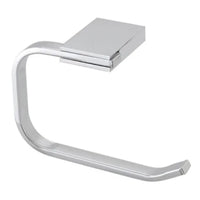 PORTAROTOLO IN ACCIAIO CROMATO MODELLO FUTURA DIM. CM (PXH): 5X16 CROMO   Idroweb