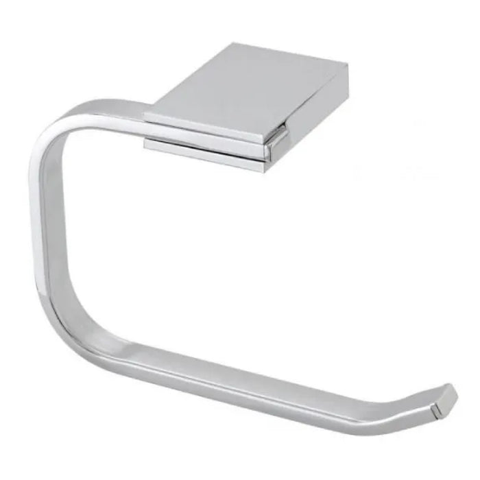 PORTAROTOLO IN ACCIAIO CROMATO MODELLO FUTURA DIM. CM (PXH): 5X16 CROMO   Idroweb