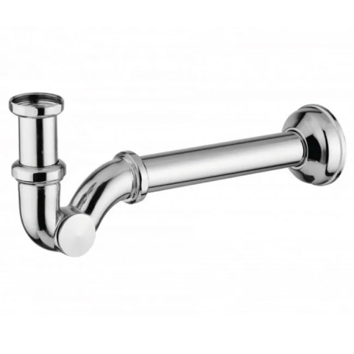 SIFONE A ESSE OTTONE CROMATO SENZA PILETTA 11/4   FRATELLI GIACOMINI SNC