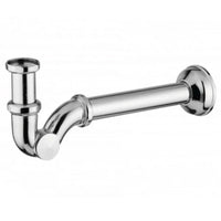 SIFONE A ESSE OTTONE CROMATO SENZA PILETTA 11/4   FRATELLI GIACOMINI SNC