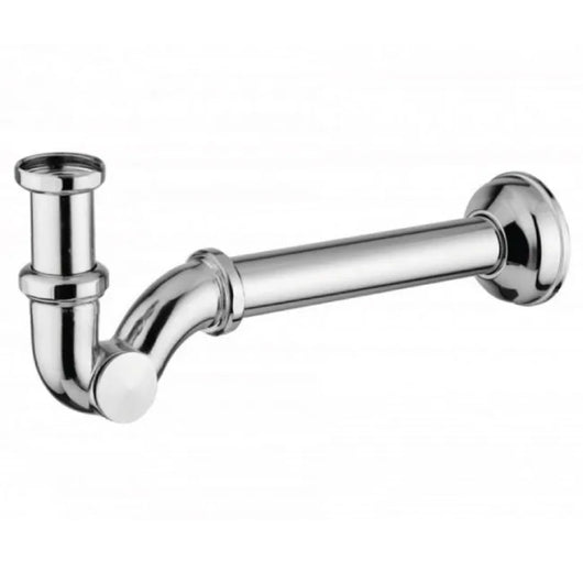 SIFONE A ESSE OTTONE CROMATO SENZA PILETTA 11/4   FRATELLI GIACOMINI SNC