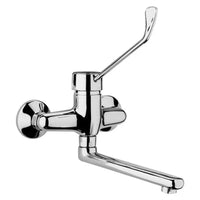 RUBINETTO MISCELATORE MONOCOMANDO PER LAVELLO A PARETE SERIE NETTUNO 1/2   RUBINETTERIA PAFFONI Spa