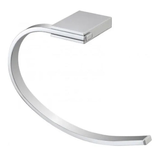 PORTASALVIETTE AD ANELLO IN ACCIAIO CROMATO MODELLO FUTURA DIM. CM (LXP):12X8 CROMO   BRAND SRL