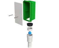 SIFONE SCARICO CONDENSA DA INCASSO A MURO MODELLO COPERNICO SCARICO 1   BONOMINI S.R.L.