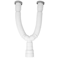 SIFONE PER SCARICO FLESSIBILE ED ESTENSIBILE CON DOPPIO ATTACCO 11/2Ø40   Idroweb