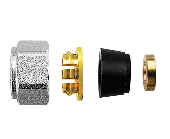 ADATTATORE PER TUBO RAME CON CALOTTA ø12   ARTECLIMA S.R.L.