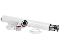 KIT FUMI CON TUBO E CURVA COASSIALE ø60/100   PUCCI SRL