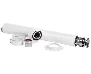 KIT FUMI CON TUBO E CURVA COASSIALE ø60/100   PUCCI SRL