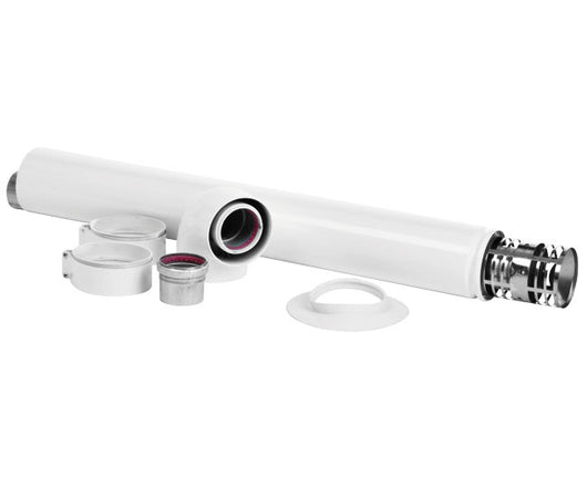 KIT FUMI CON TUBO E CURVA COASSIALE ø60/100   PUCCI SRL