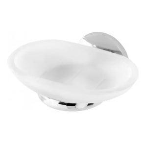 PORTASAPONE IN ACCIAIO CROMATO MODELLO BORA DIM. CM(LXP):13X8 CROMO  Idroweb