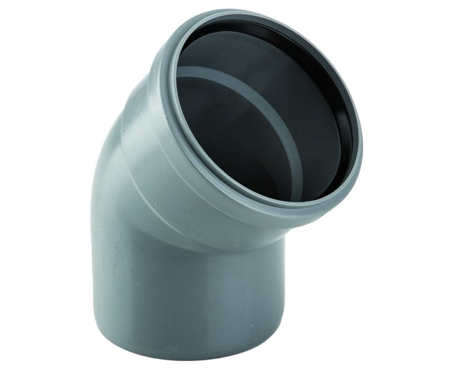 CURVA 45  ° AD INNESTO IN PP CON GUARNIZIONE SERIE ED TECH  EE ¸125   WAVIN ITALIA S.P.A.