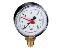 MANOMETRO ATTACCO RADIALE 3/8 0-6 BAR   CALEFFI SPA